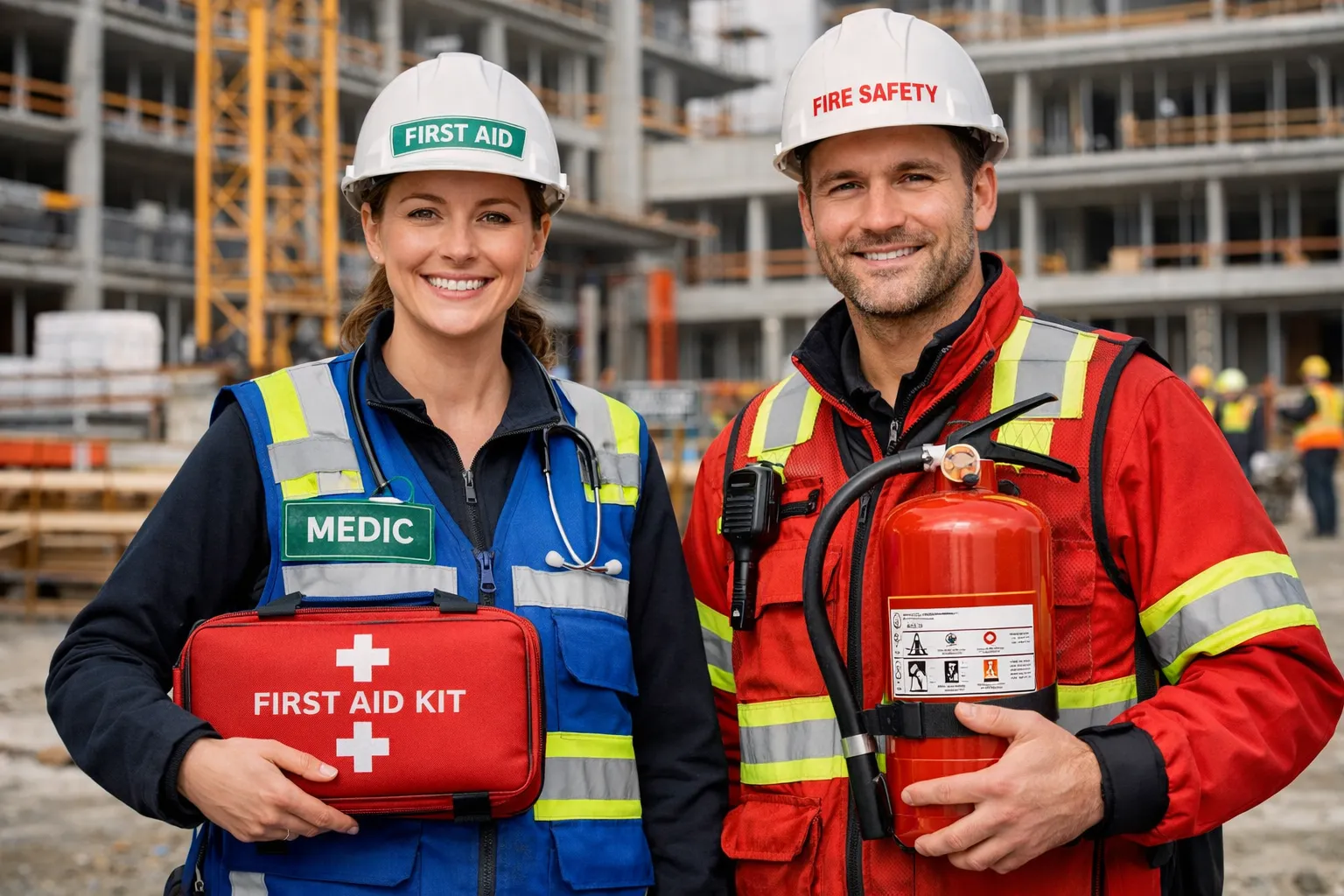 Betriebssanitäter und Brandschutzhelfer