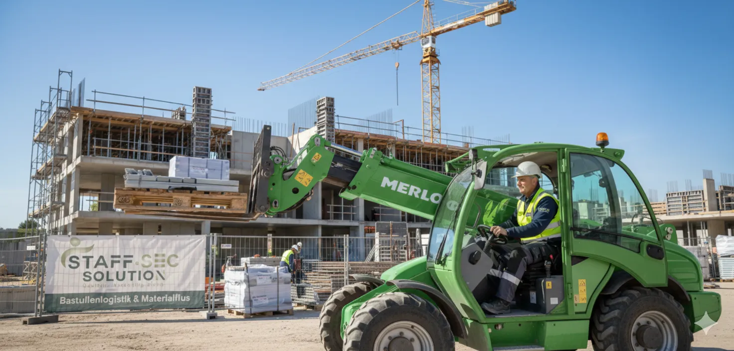 Baustelle in Berlin – Baulogistik Nord